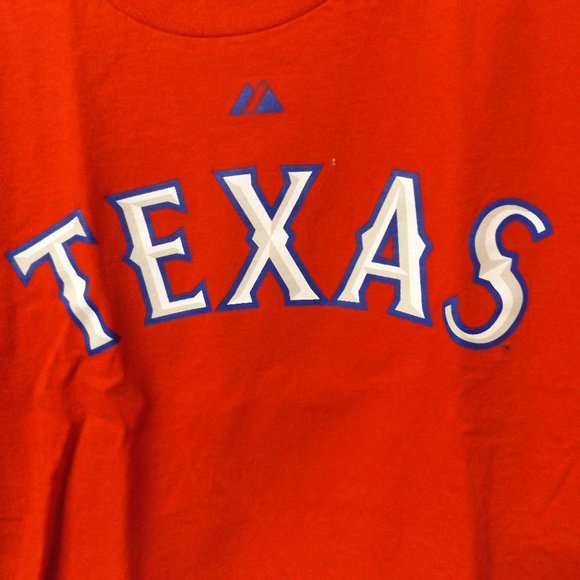 TEXAS RANGERS, #5 KINSLER SHORT SLEEVE T-SHIRT, XL, UNISEX - Picture 3 of 3